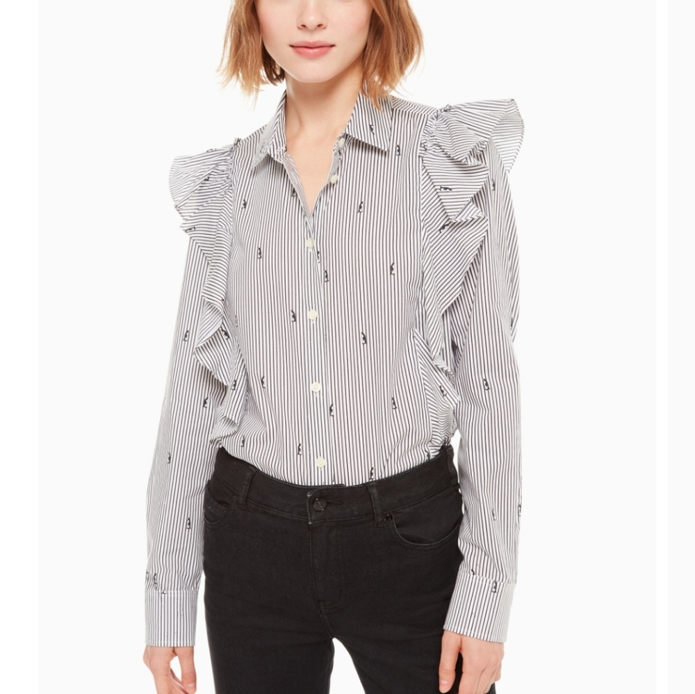 Mini Penguin Ruffle Shirt - Picture 2 of 3